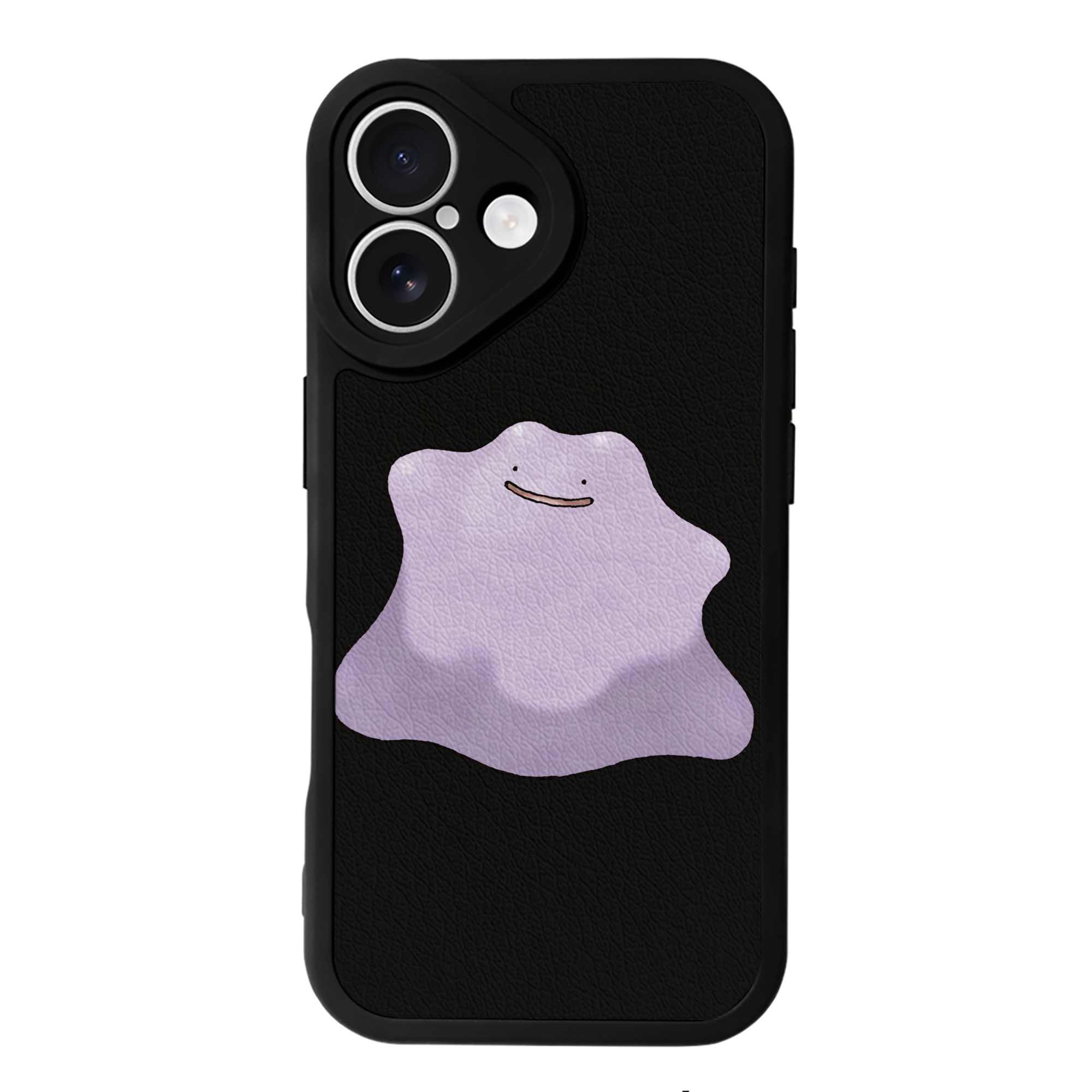 （画像用） ポケットモンスター Pokémon 【iPhone 16シリーズ対応】シリコンスマホケース（レザー調） 材質：シリコン